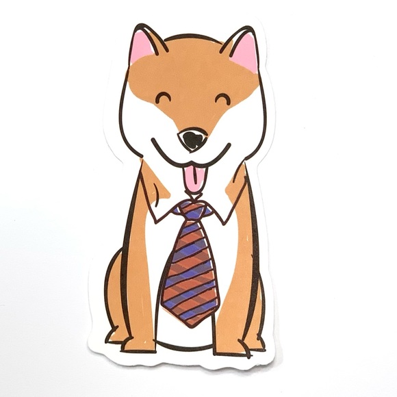 Dog Vinyl Sticker - Picture 1 of 2